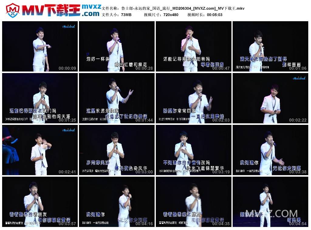 鲁士郎-永远的家_国语_流行_MD206304